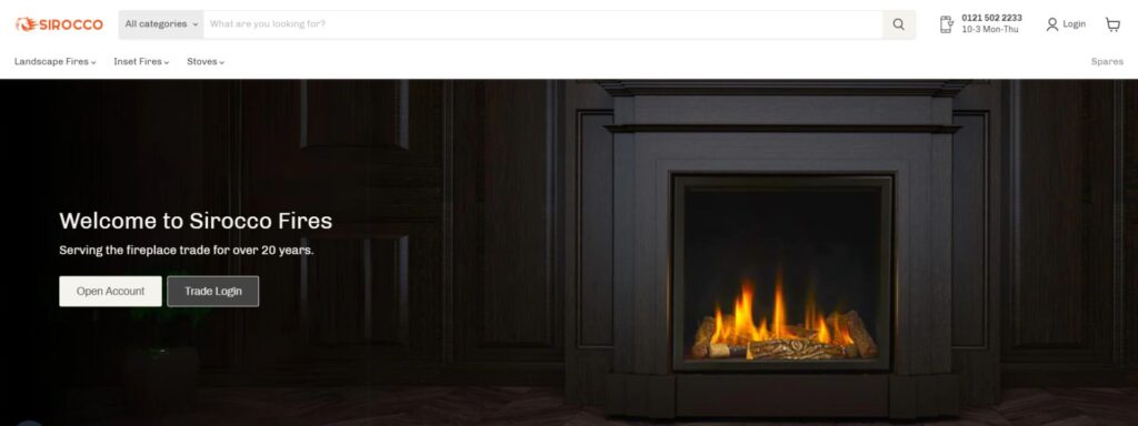 Sirocco Fires Website Banner by Everpro | Everpro Ltd Sirocco Fires Website Banner by Everpro