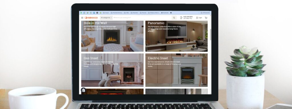 Sirocco Fires Website Design by Everpro | Everpro Ltd Sirocco Fires Website Design by Everpro