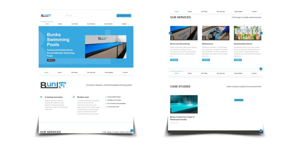 Bunka Homepage - case study graphic | Everpro Ltd